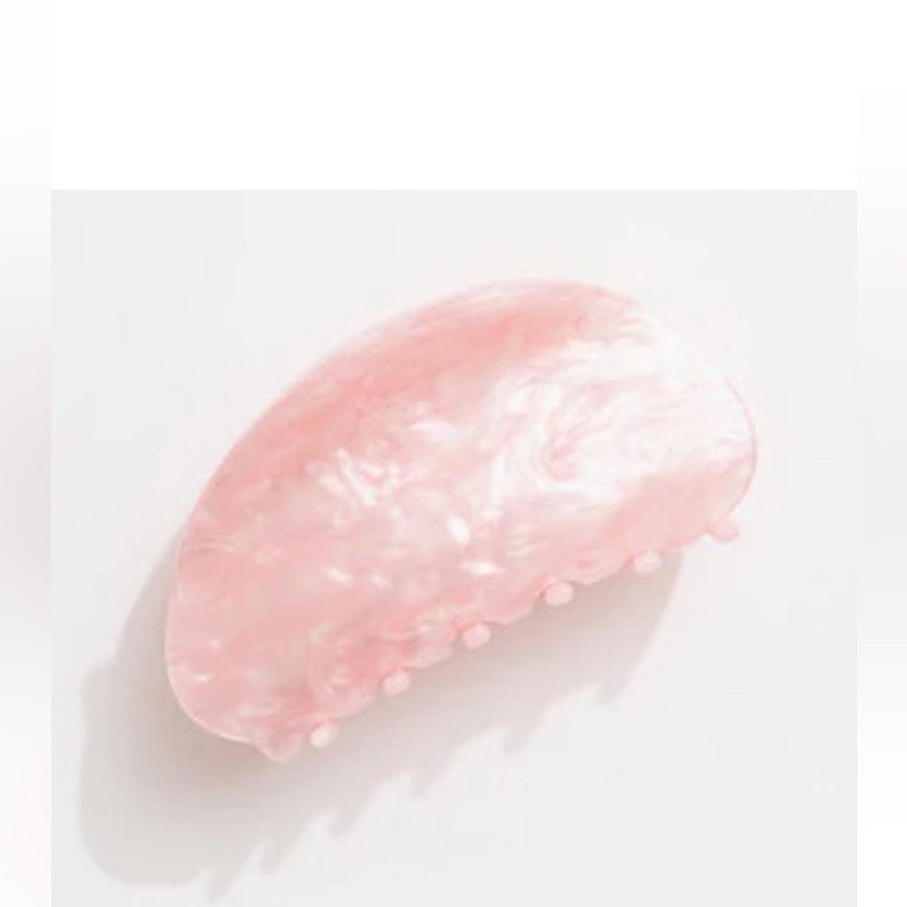 Frasier Sterling Jelly Claw Clip in Pink